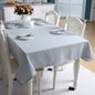 Plain Cotton Linen Tablecloth