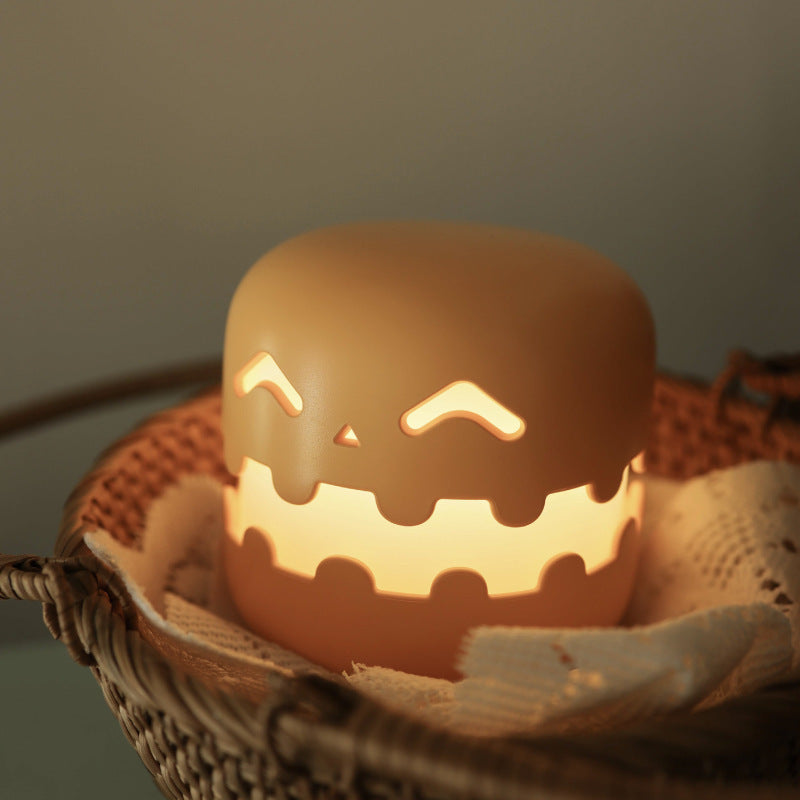 Halloween Pumpkin Lamp, Fun Bedroom Decoration,