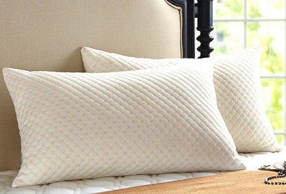 Pillow Honeycomb Knitted Feather Silk Cotton Pillow Core